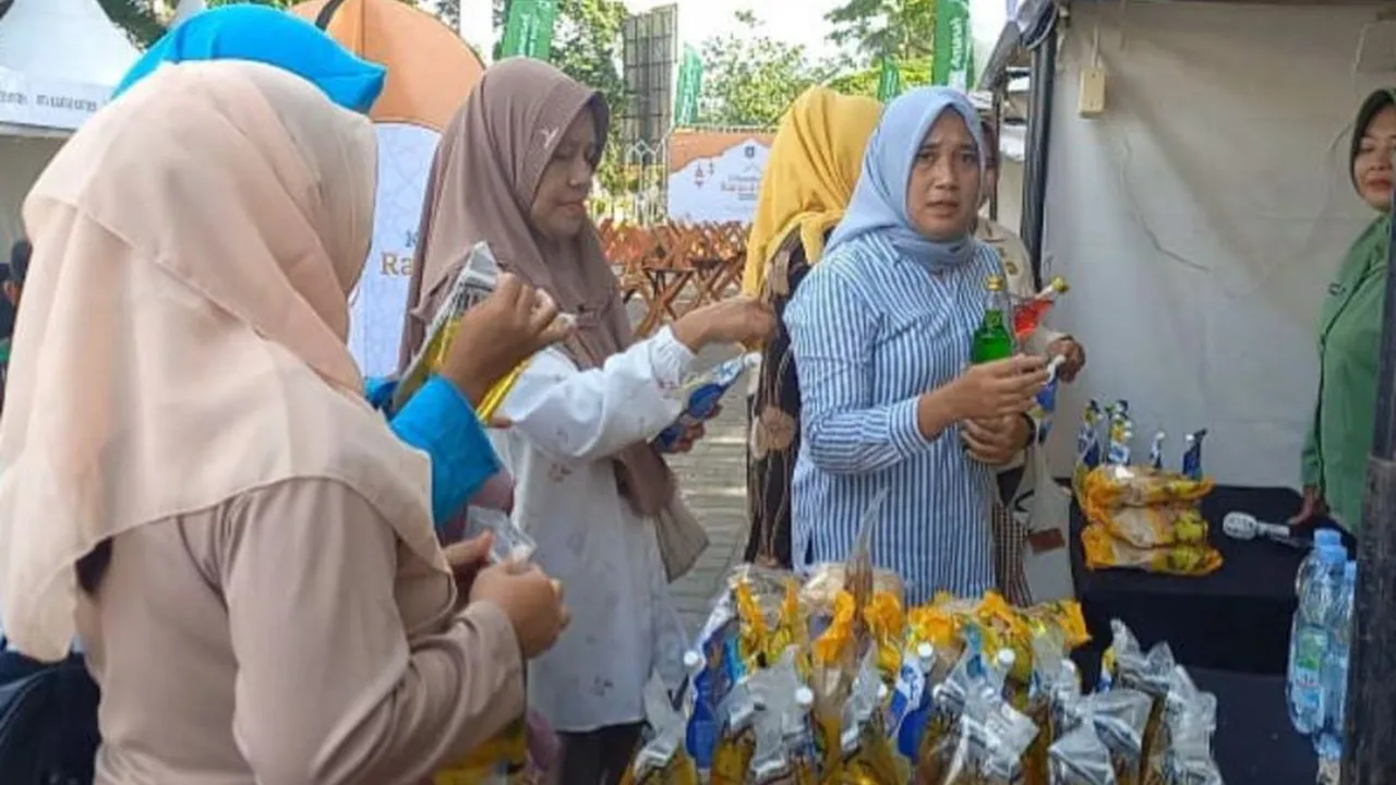 Kodim 1620 Gandeng UMKM Lokal Gelar Bazar Ramadhan untuk Warga