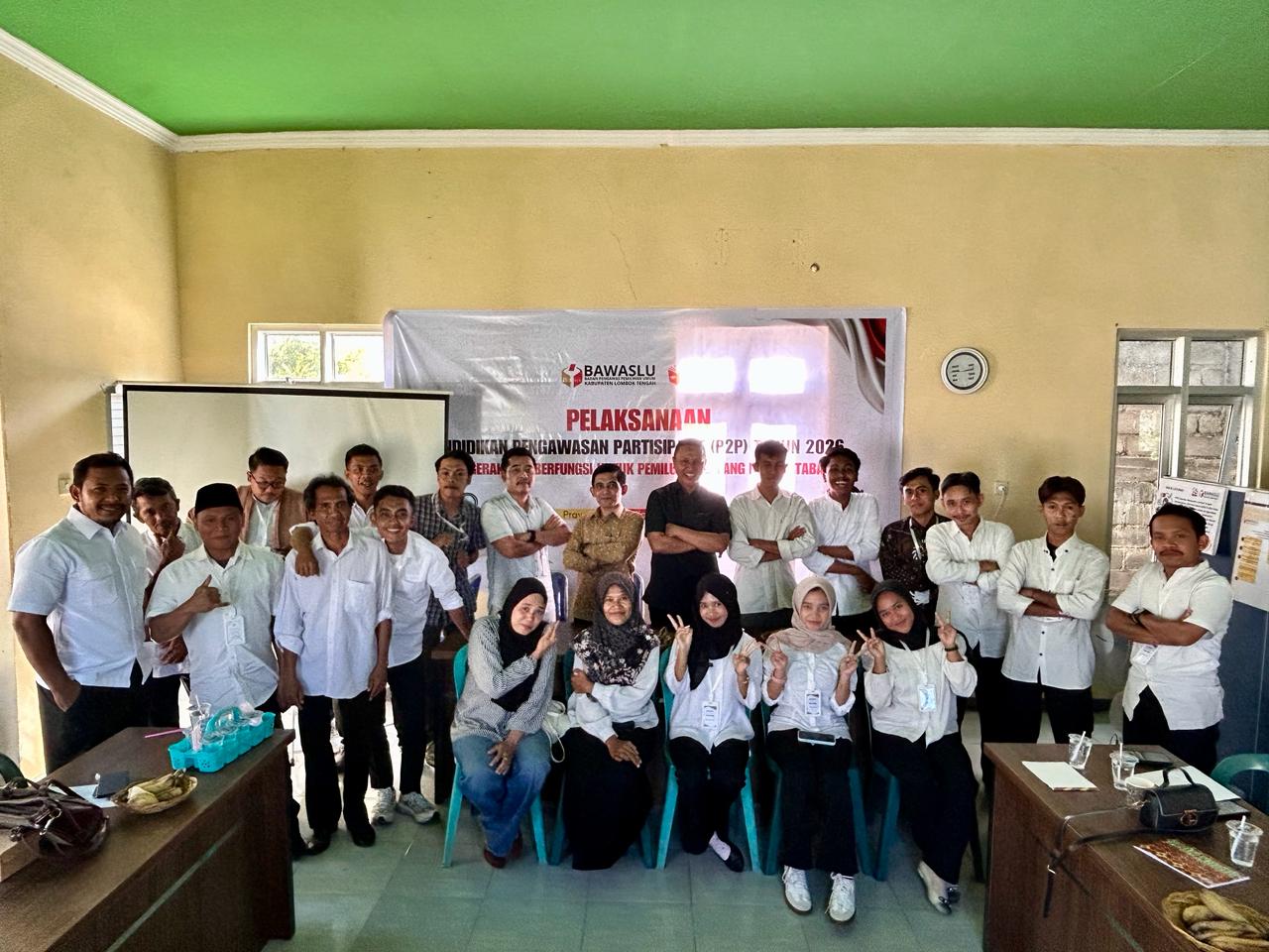 Wujudkan Pemilu 2029 Bermartabat, Bawaslu Lombok Tengah Gelar Pendidikan Pengawas Partisipatif